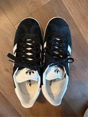 adidas Black and White Low-Top Sneakers